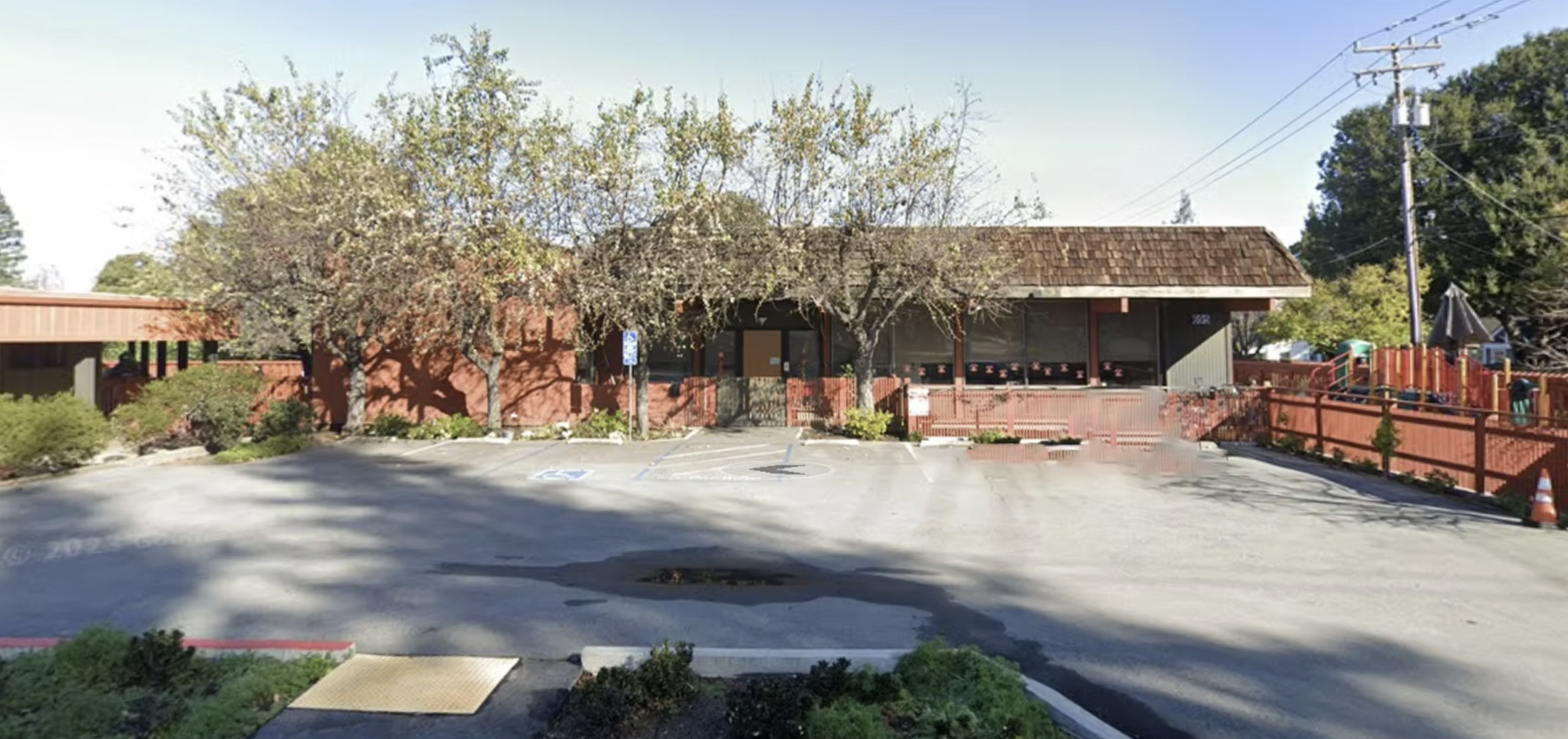Little Oak Preschool campus in Menlo Park